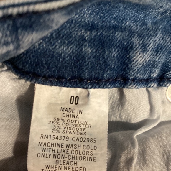 Aeropostale High-Rise Jean Shorts - Picture 4 of 4